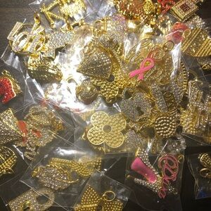50pc Mixed Bling Charm Bundle